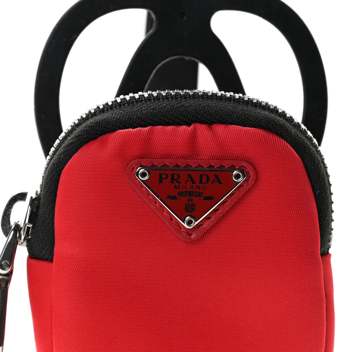 Prada Tessuto Nylon Pocket Smartphone Case Rosso 5 of 8