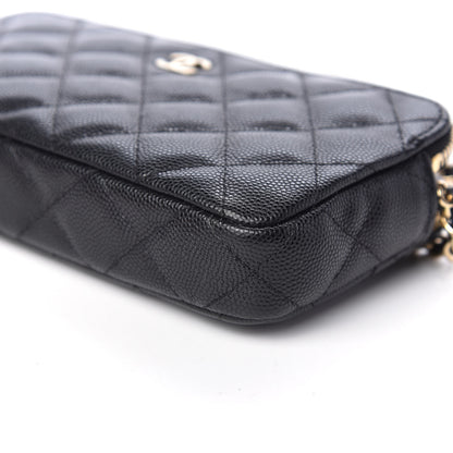 Chanel Caviar Quilted Small Clutch With Chain Black 9 of 10