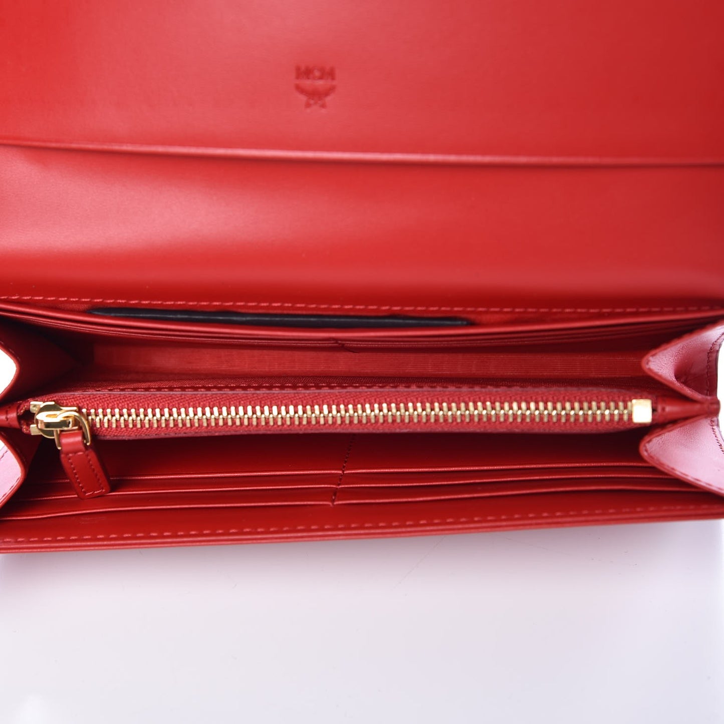 Visetos Continental Flap Wallet Red