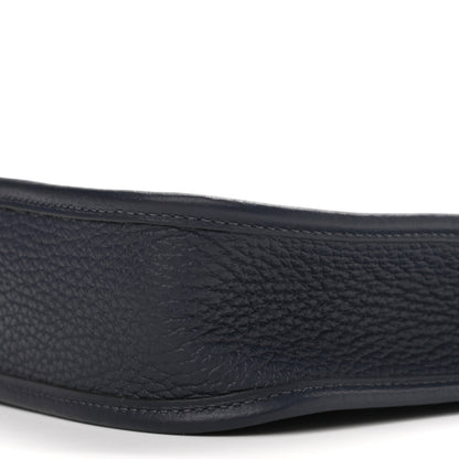 Hermes Taurillon Clemence Evelyne TPM Bleu Nuit 10 of 11