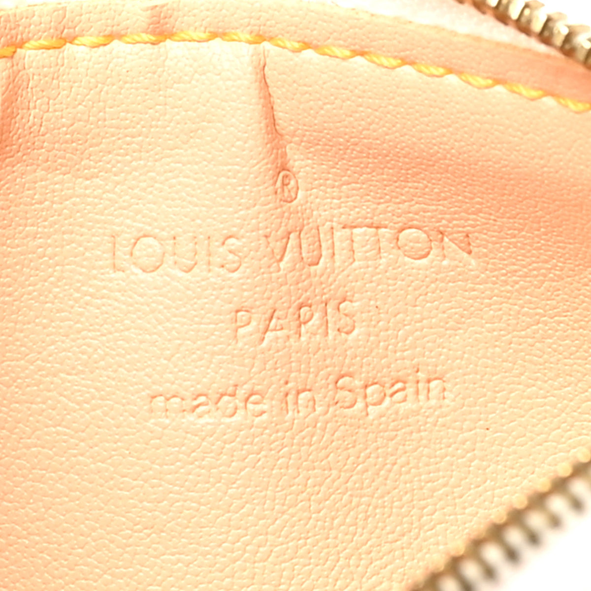 Monogram Multicolor Key Pouch White