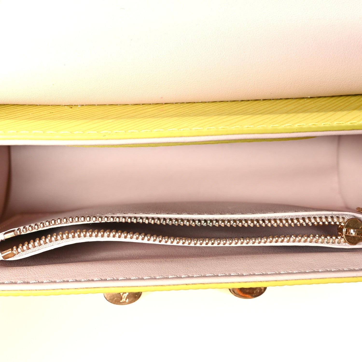 Louis Vuitton Epi Twist Shoulder Bag PM Citron Yellow 6 of 12