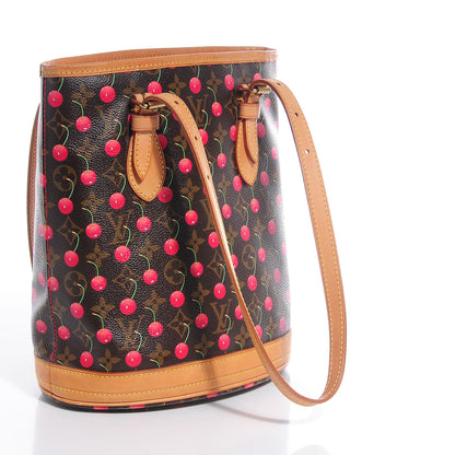 Louis Vuitton Monogram Cerises Bucket Bag 3 of 8