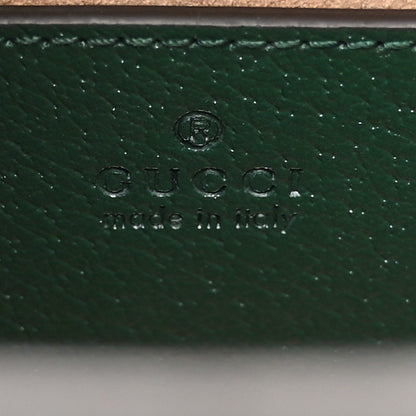 Gucci Textured Dollar Calfskin Web Small Diana Tote Bag Green 6 of 15