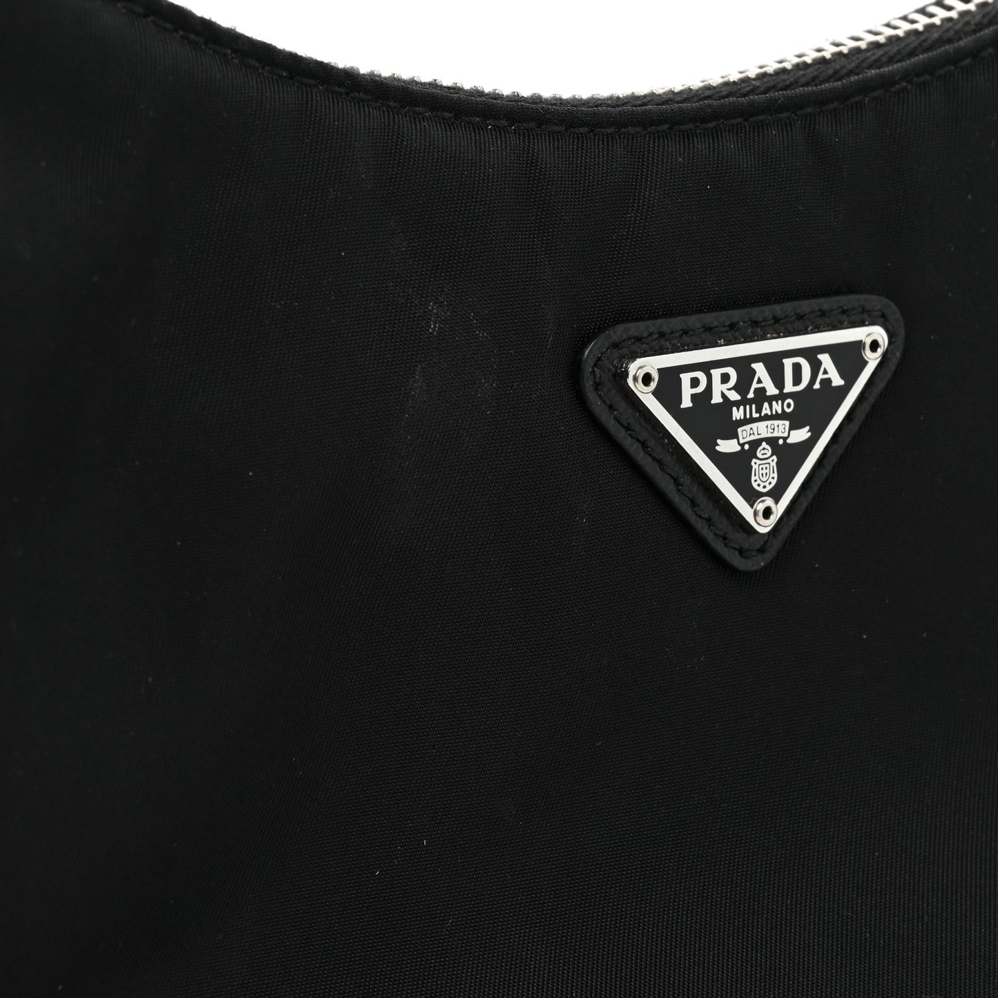 Re-Nylon Saffiano Re-Edition 2005 Shoulder Bag Black