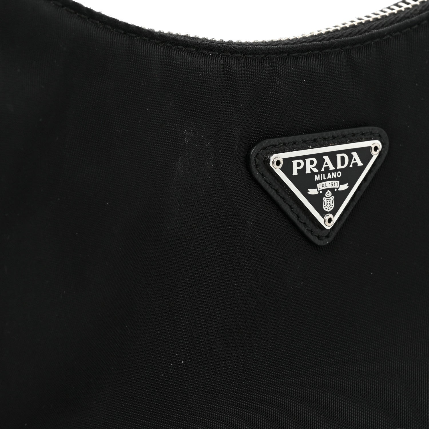Prada Re-Nylon Saffiano Re-Edition 2005 Shoulder Bag Black 12 of 12