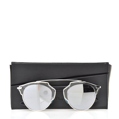 Christian Dior So Real Sunglasses Silver 8 of 8