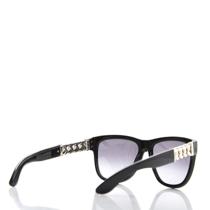 Saint Laurent Acetate Chain 6373/S Sunglasses Black 4 of 7