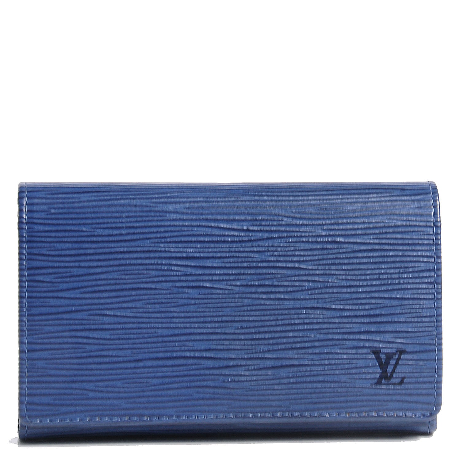Louis Vuitton Epi Porte Tresor International Wallet Myrtille 1 of 8