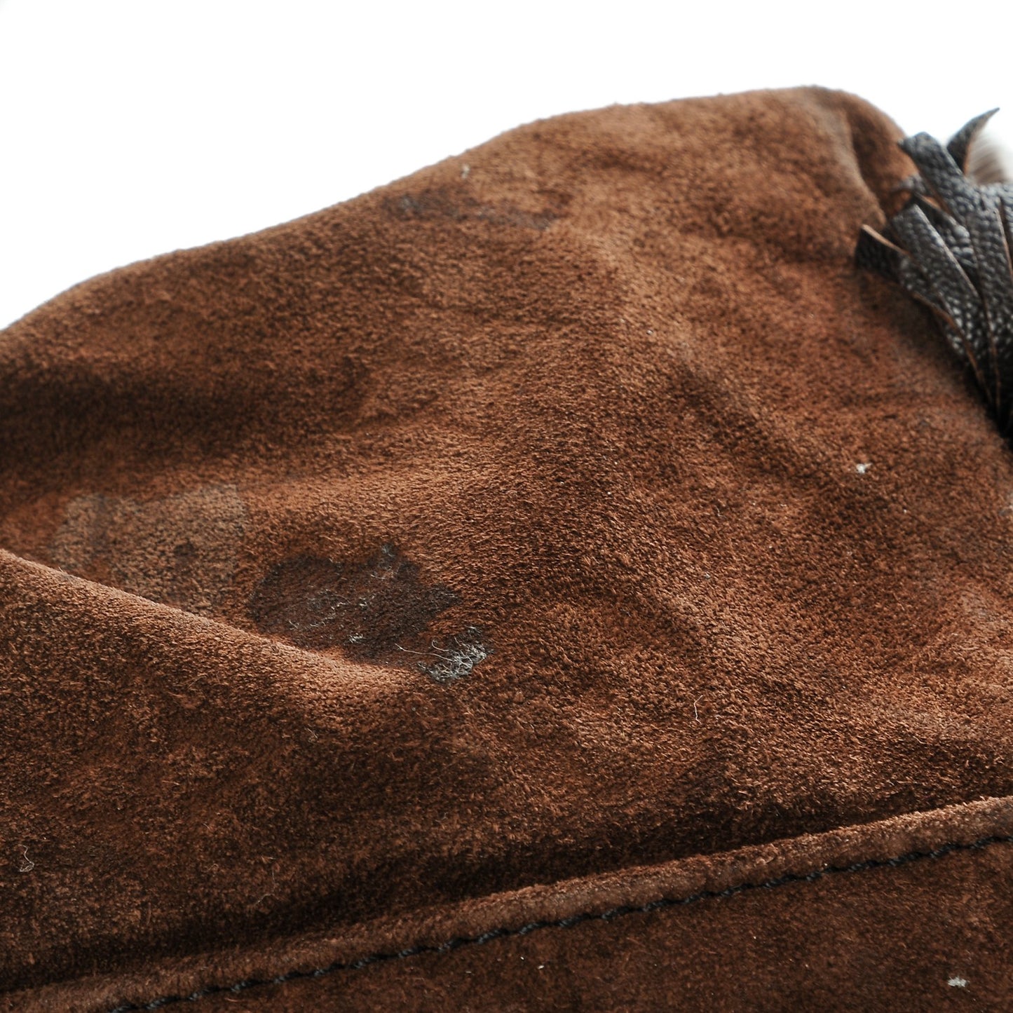 Suede Patent Monogram Irene Espresso