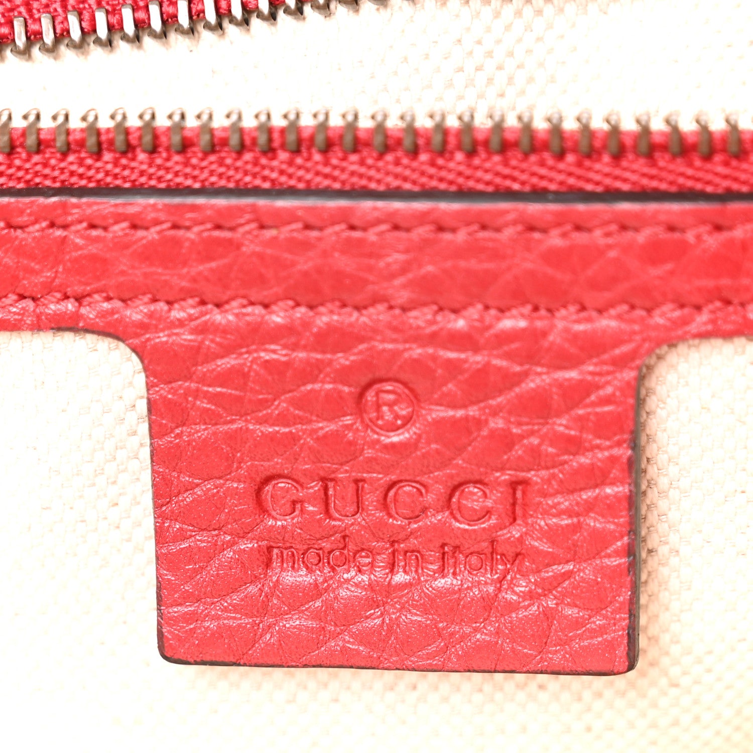 Gucci Cellarius Calfskin GG Marmont Shoulder Bag Vulcanic Red 6 of 11