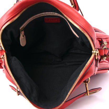 Chloe Calfskin Large Paraty Orange Mechanic 5 of 18
