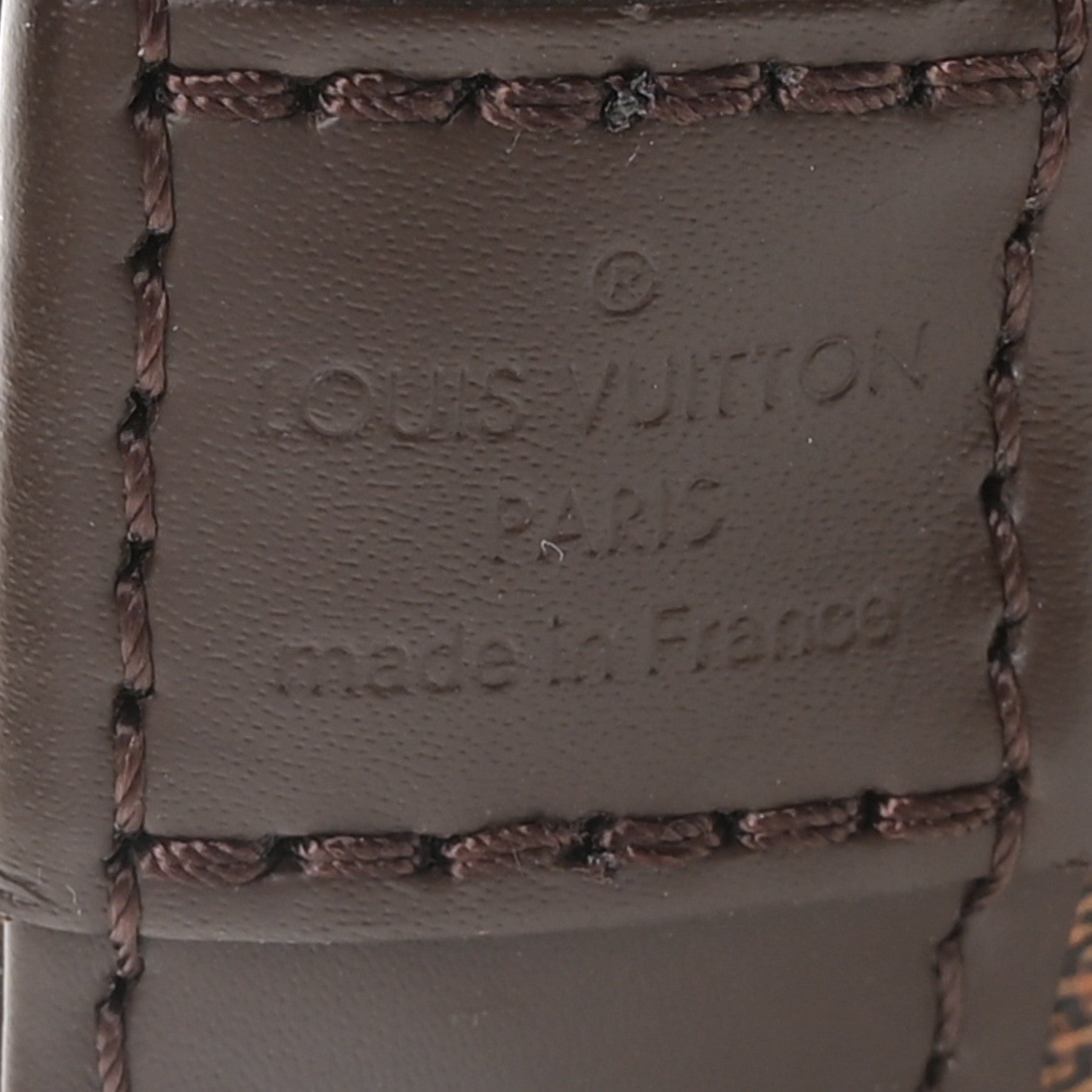 Louis Vuitton Damier Ebene Alma BB 6 of 9