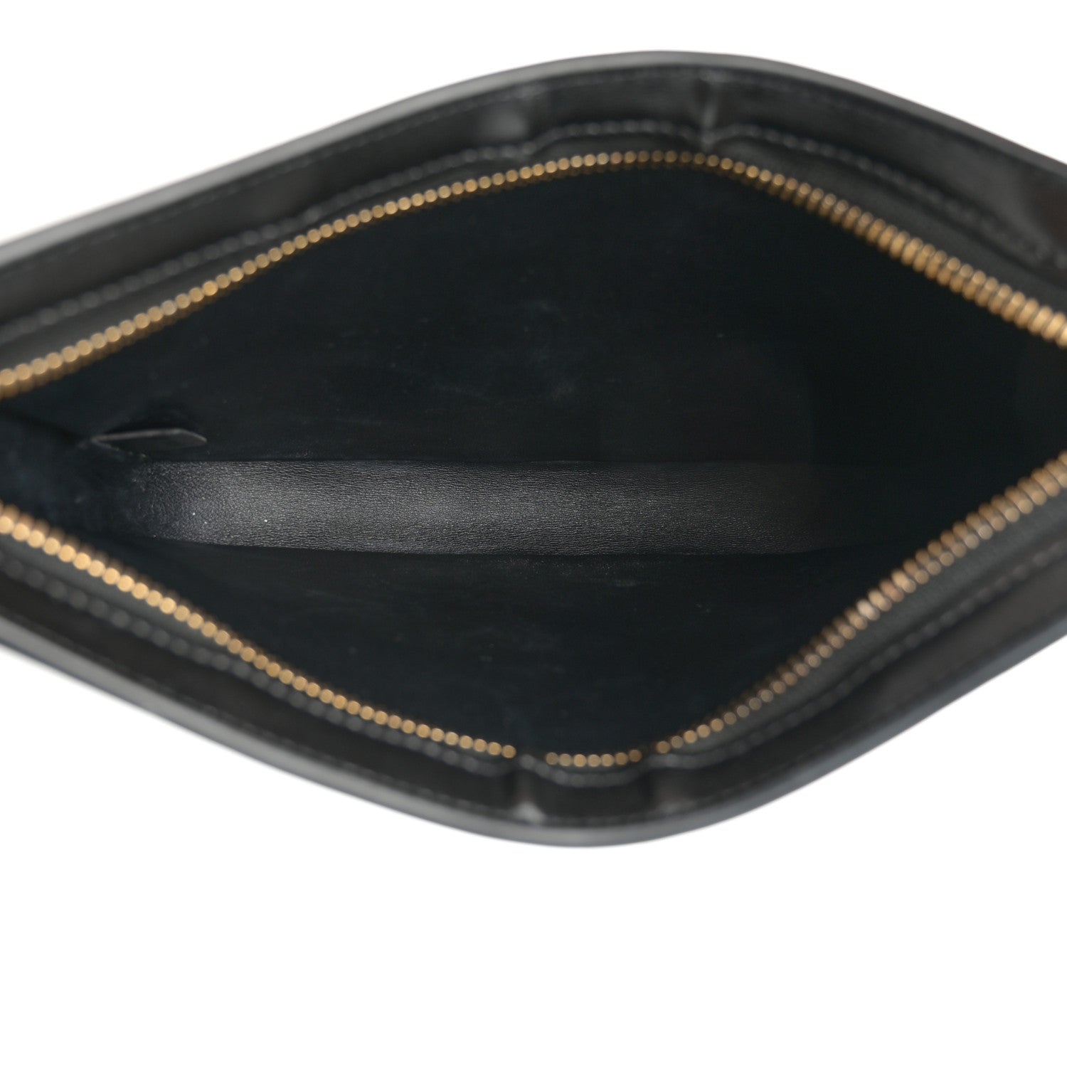 Celine Shiny Calfskin Medium Croque Bag Black 5 of 11