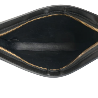 Celine Shiny Calfskin Medium Croque Bag Black 5 of 11