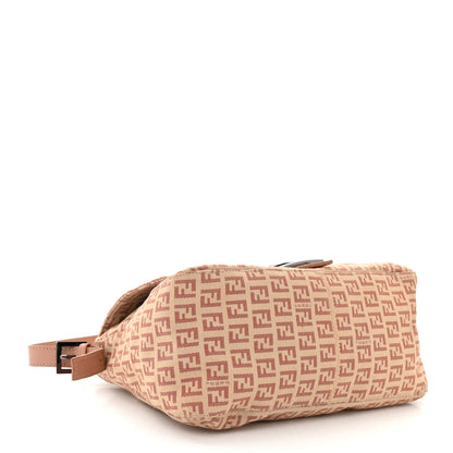 Fendi Zucchino Vitello Mama Baguette Beige Bruciato Bois de Rose 4 of 10