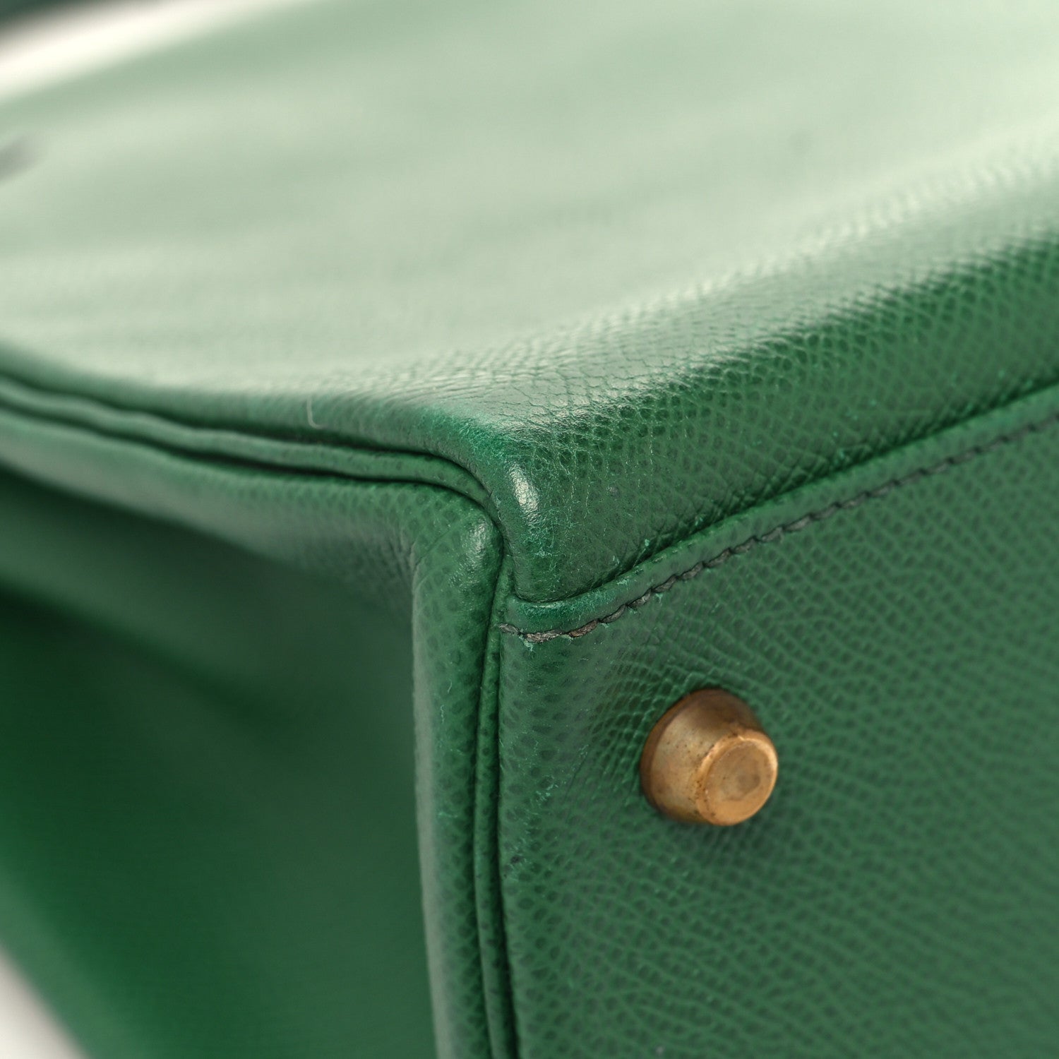 Hermes Courchevel Kelly Retourne 32 Vert Bengale 11 of 13