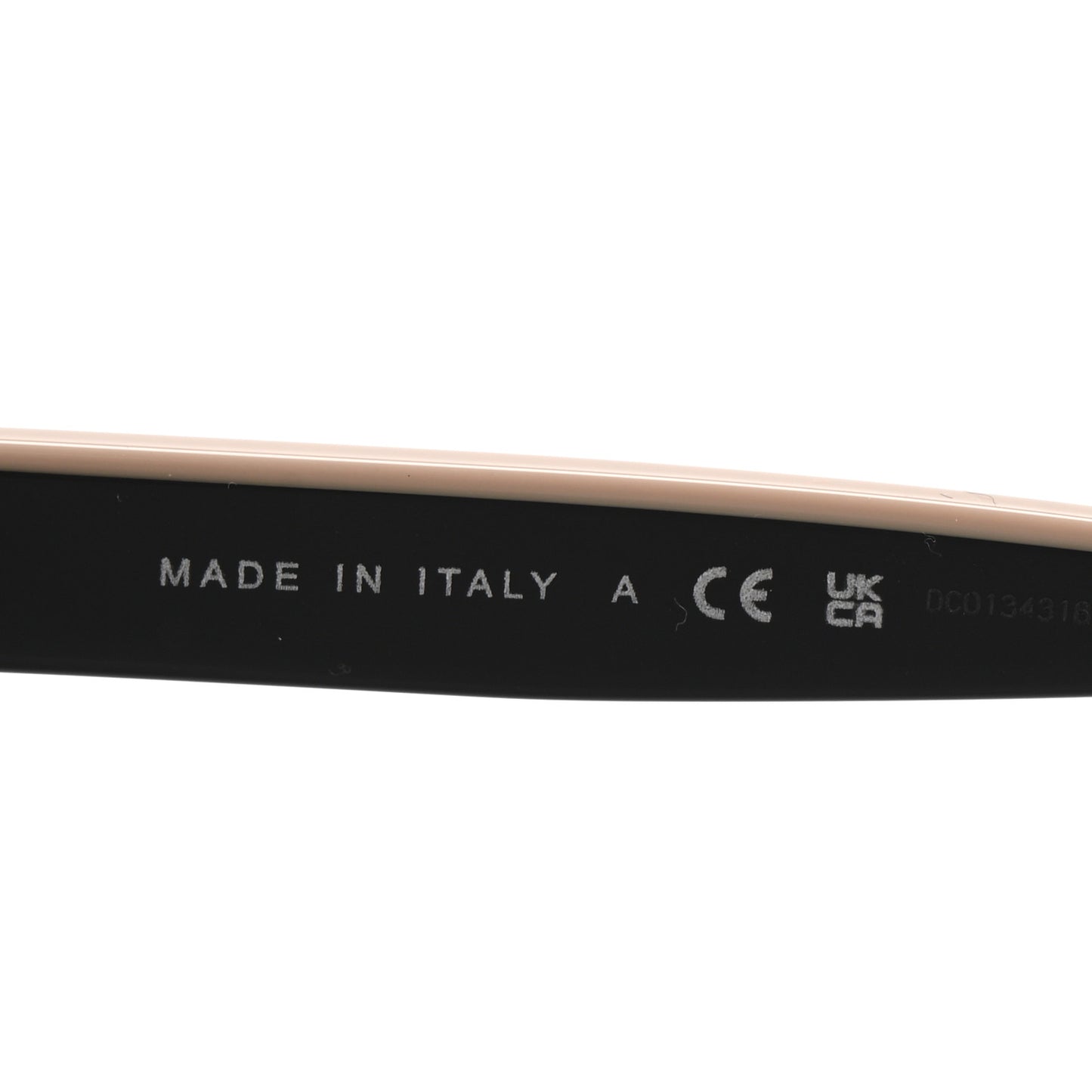 Acetate CC Butterfly Sunglasses 5414 Black Beige