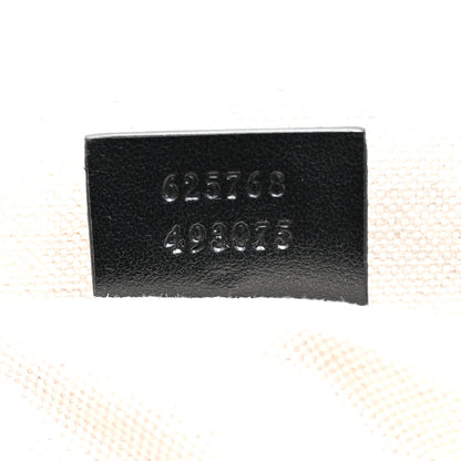 Gucci Calfskin GG Tennis Embossed Duffle Bag Black 6 of 12