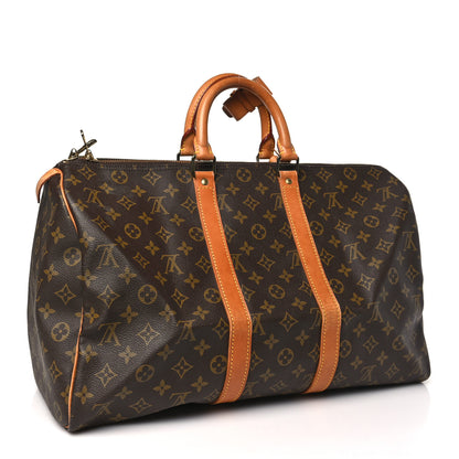 Louis Vuitton Monogram Keepall 45 2 of 9