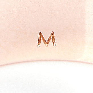 Louis Vuitton Brass Monogram Engraved Nanogram Ring M Pink Gold 4 of 7