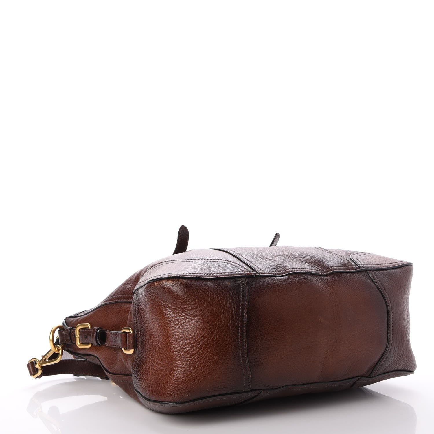 Prada Cervo Antik Shoulder Bag Cacao 5 of 9