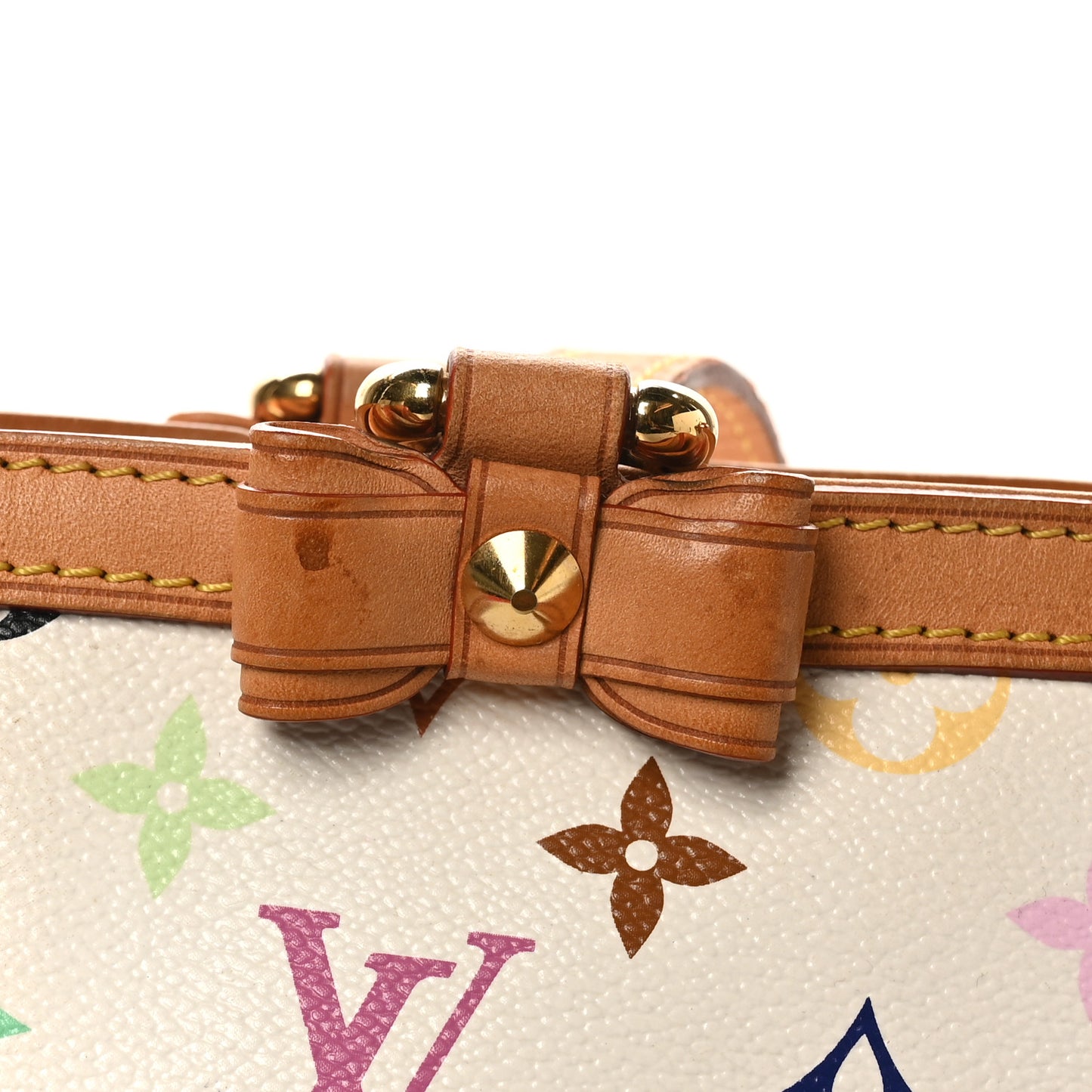 Monogram Multicolor Sharleen MM White