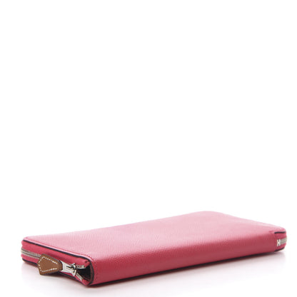 Hermes Epsom Silk'In Wallet Rose Extreme 4 of 7