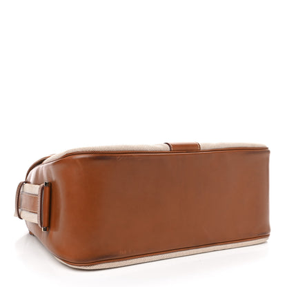 Hermes Toile Barenia Bourlingue Fauve 3 of 8