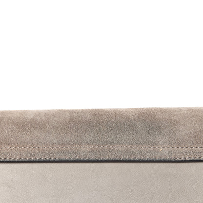 Chloe Suede Calfskin Mini Faye Shoulder Bag Motty Grey 11 of 11