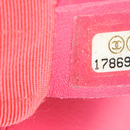 Chanel Patent Quilted Large Boy Flap Pink 6 of 9