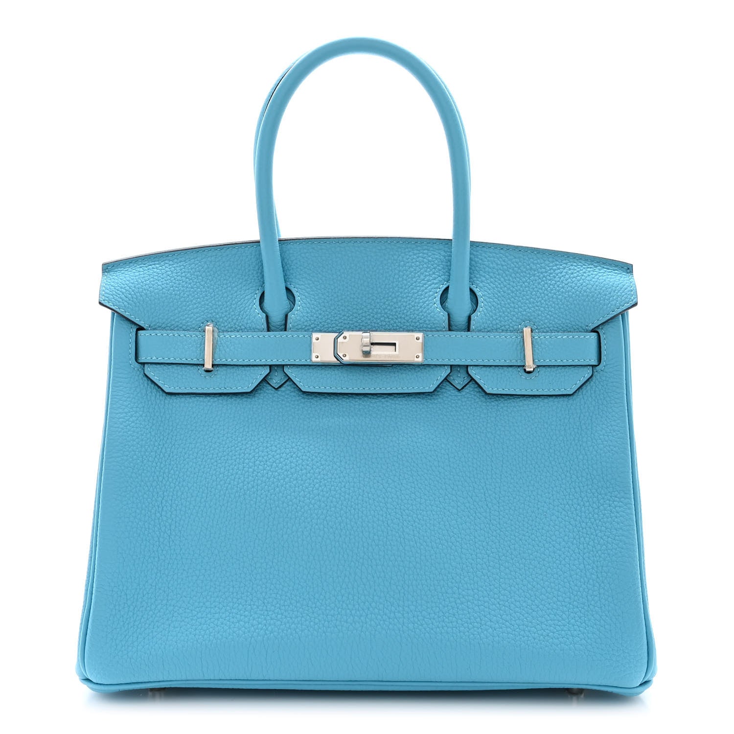 Hermes Togo BIRKIN 30 Blue Du Nord 1 of 11