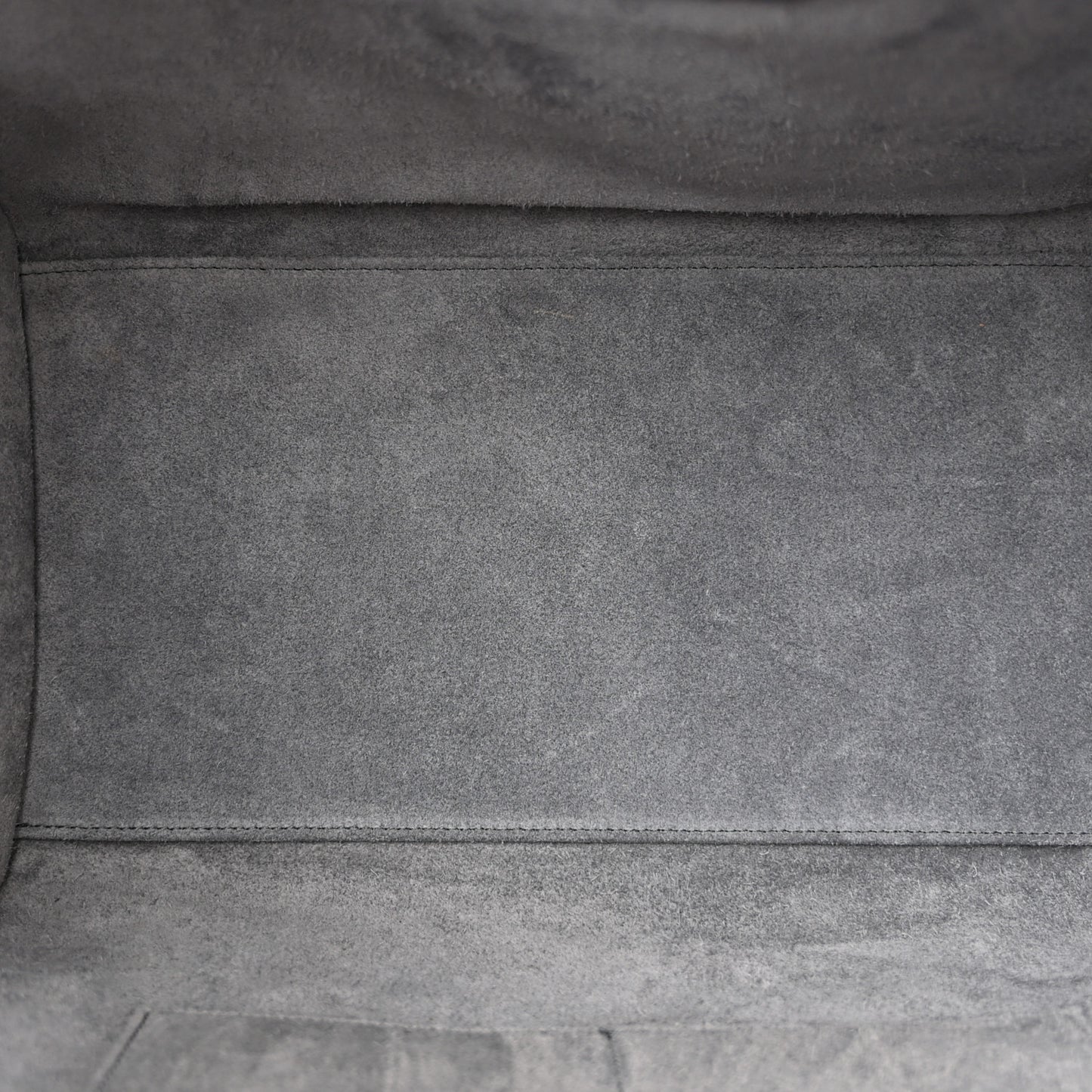 Drummed Calfskin Mini Luggage Kohl