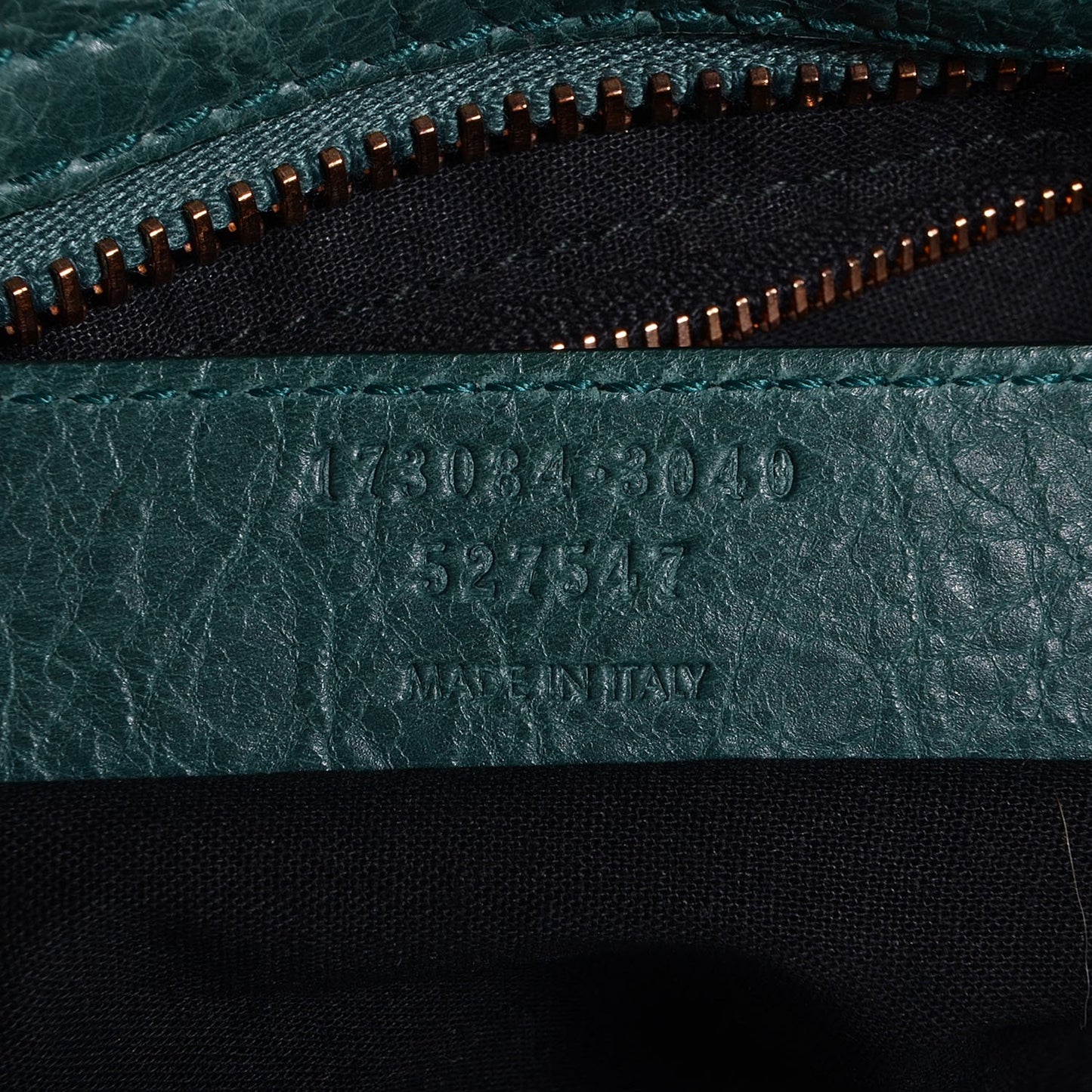 Agneau Giant 21 Rose Gold Hardware City Vert Menthe
