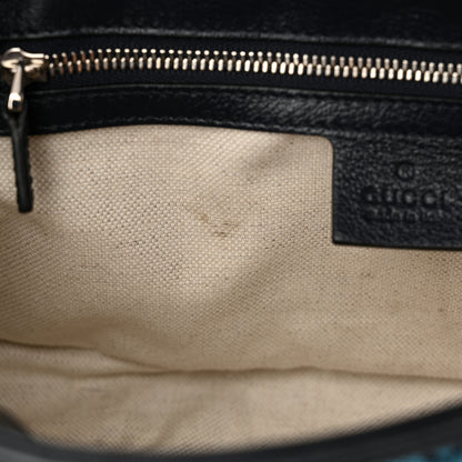 Gucci Monogram Multicolor Matelasse Diagonal Small GG Marmont Shoulder Bag Light Blue 11 of 11