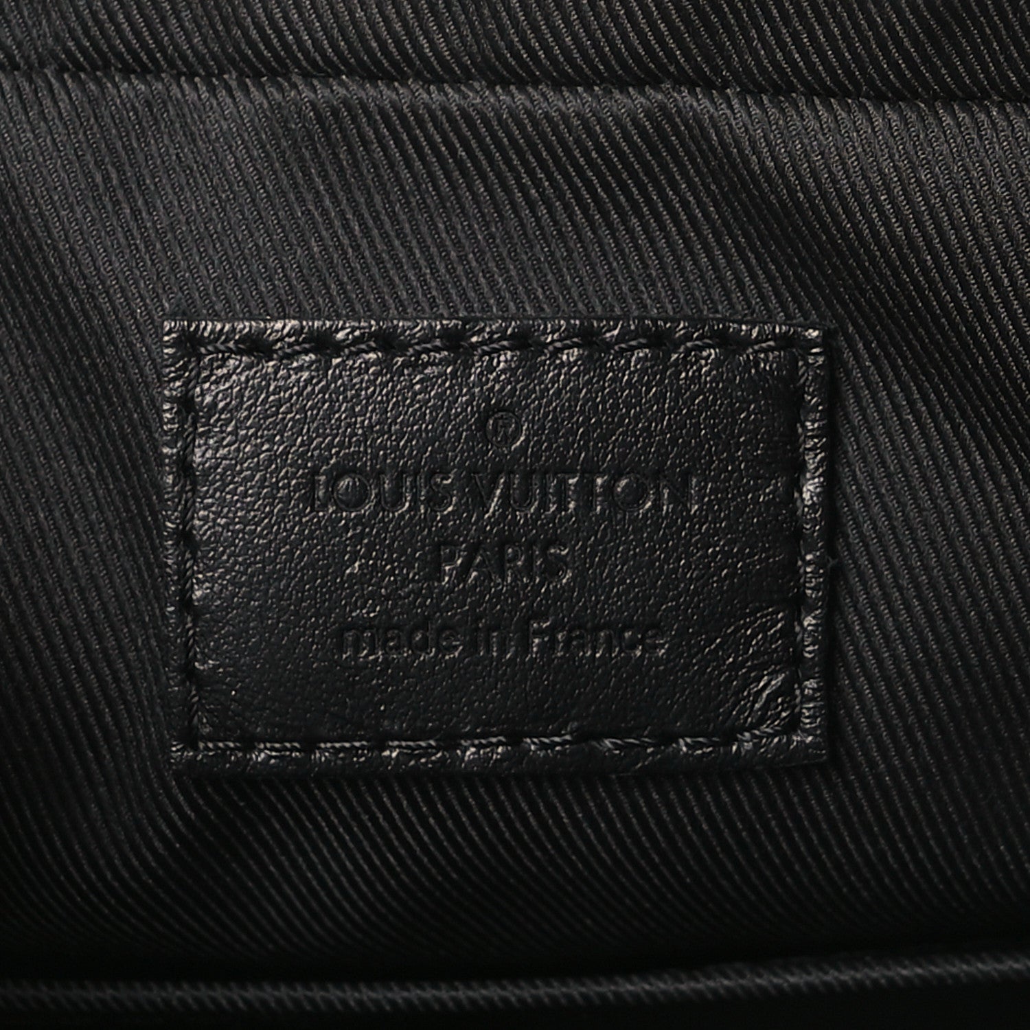 Louis Vuitton Calfskin Monogram Shadow Duo Messenger Black 6 of 8