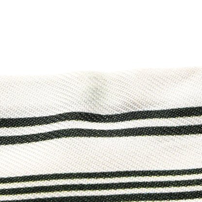 Christian Dior Silk Toile De Jouy Mitzah Scarf White 7 of 10