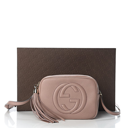 Gucci Cellarius Calfskin Small Soho Disco Bag Dark Cipria 11 of 11