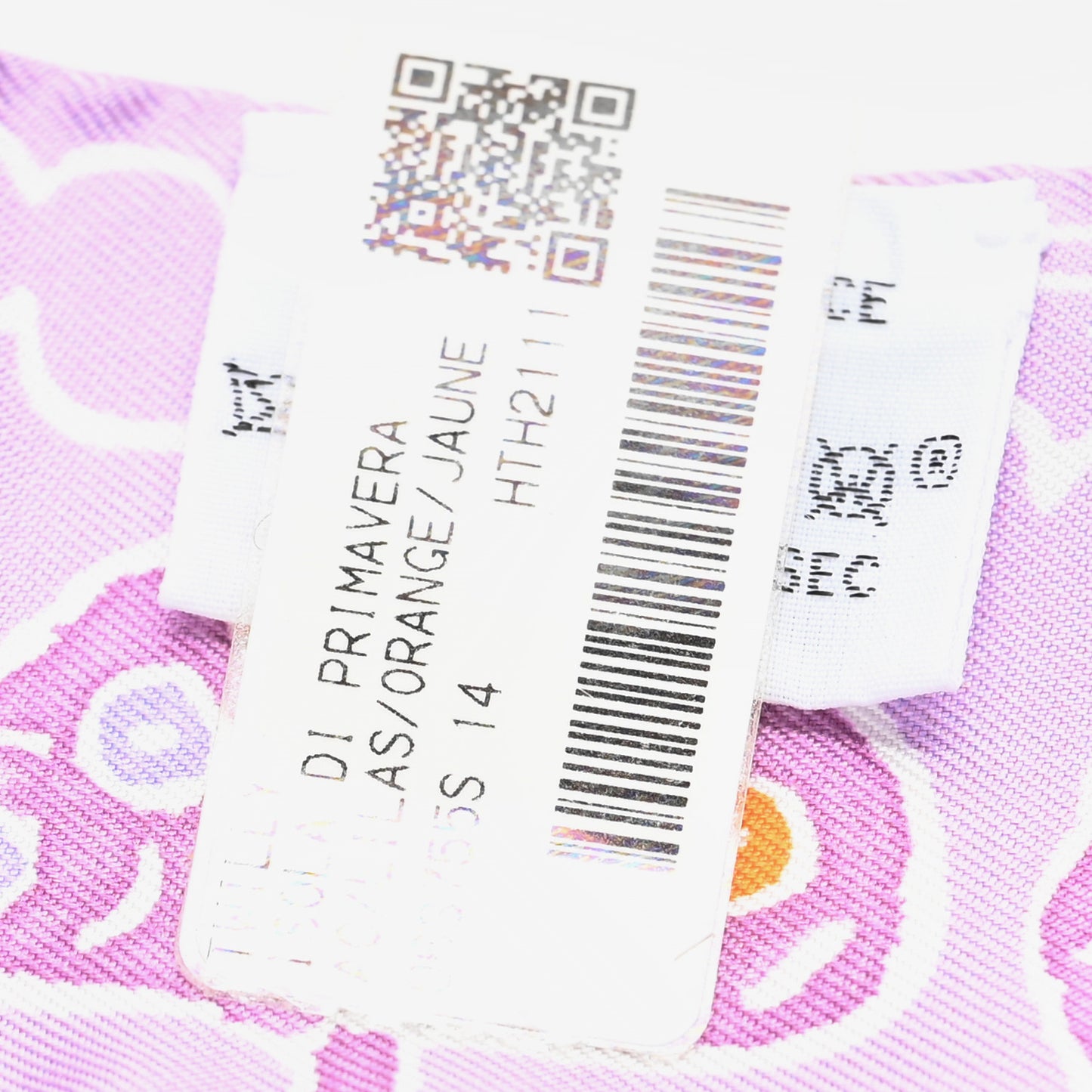 Silk Isola Di Primavera Twilly Lilas Orange Jaune