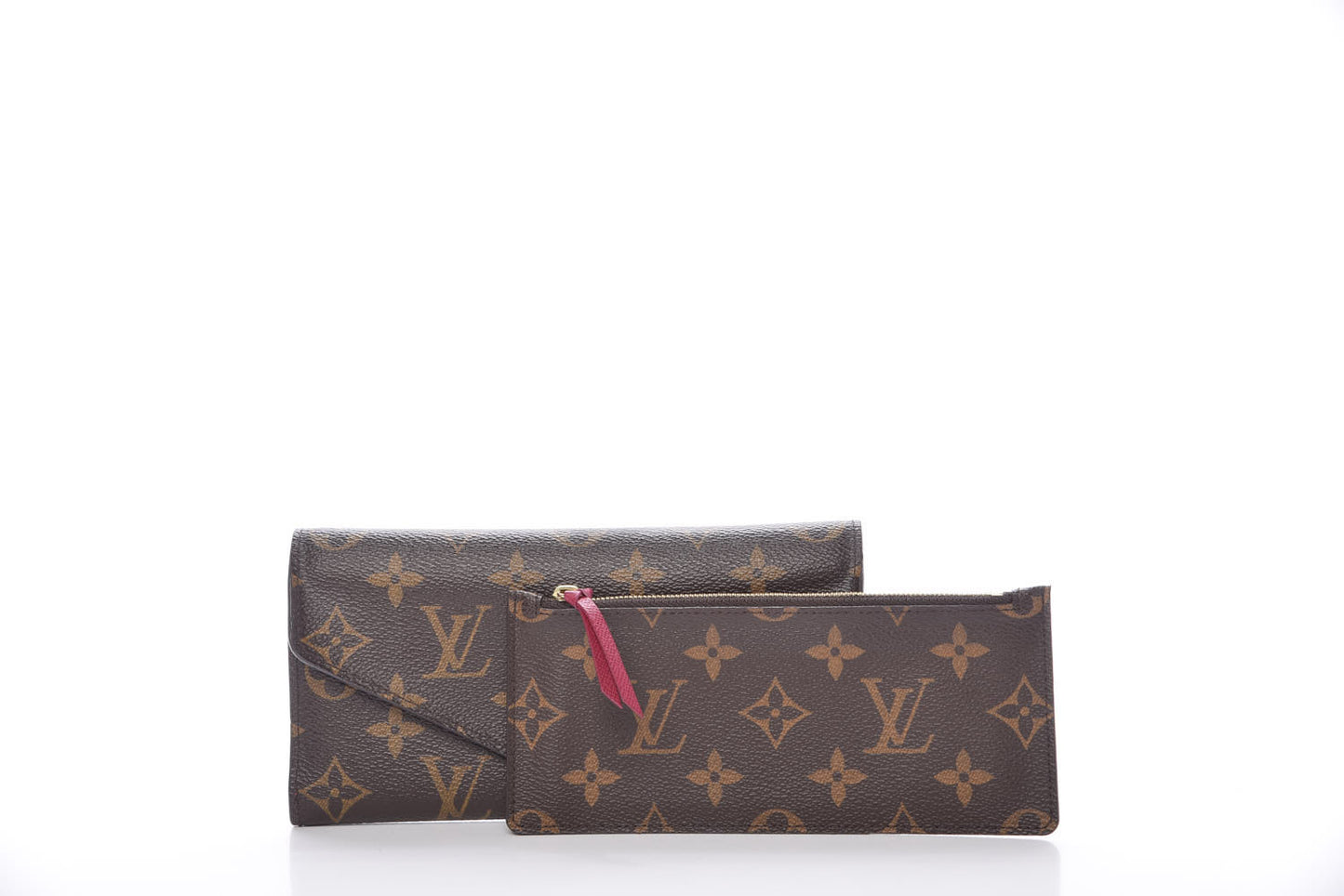 Monogram Josephine Wallet Fuchsia