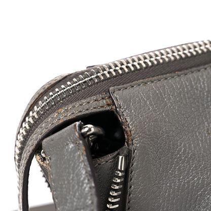 Miu Miu Goatskin Madras Zip Tote Pomice 27 of 28