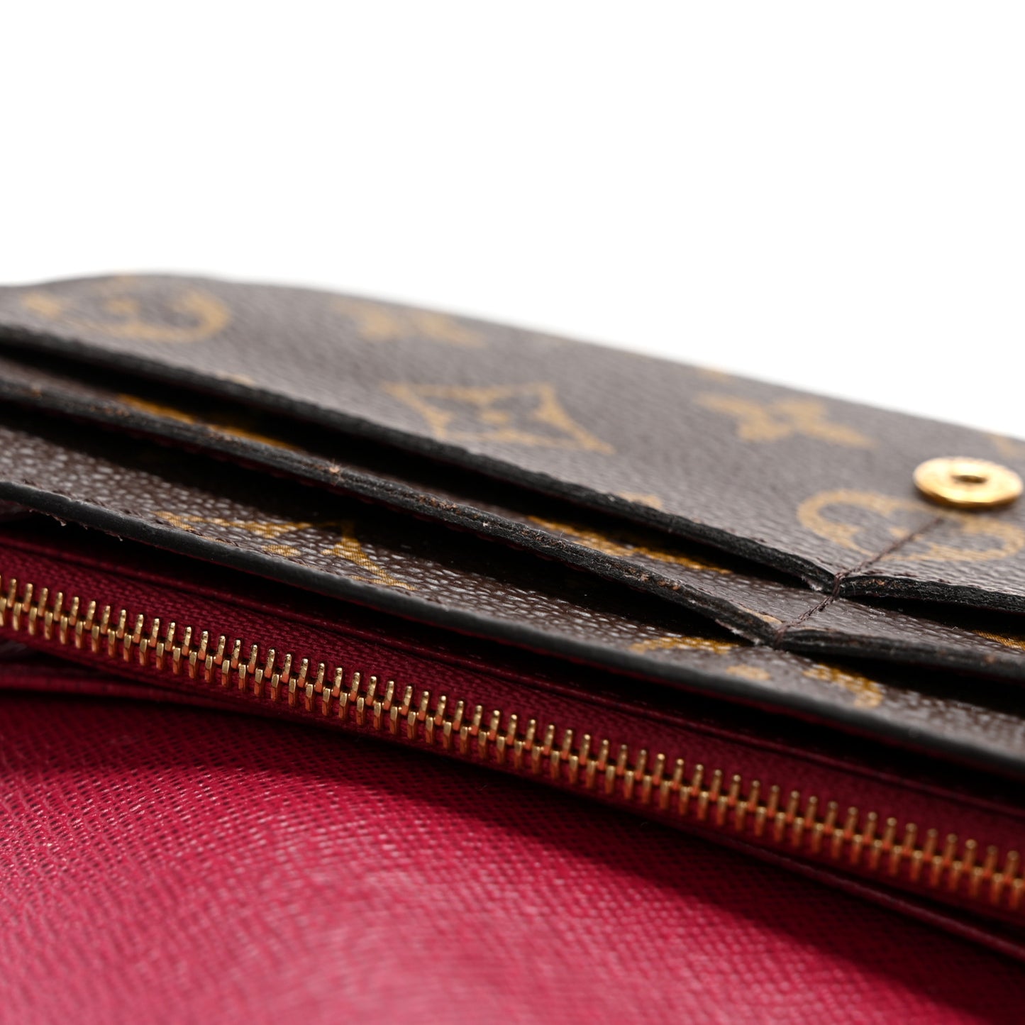 Monogram Sarah Wallet NM Fuchsia