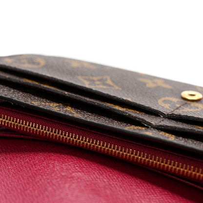 Louis Vuitton Monogram Sarah Wallet NM Fuchsia 8 of 12