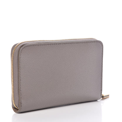 Burberry Patent London Medium Marston Zip Around Wallet Pale Grey 5 of 7