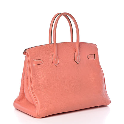 Hermes Togo Birkin 35 Crevette 3 of 39