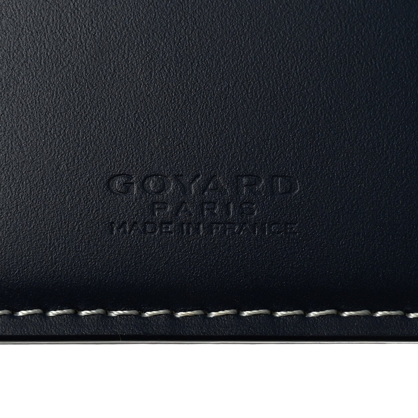 Goyardine Saint Pierre Card Holder Navy
