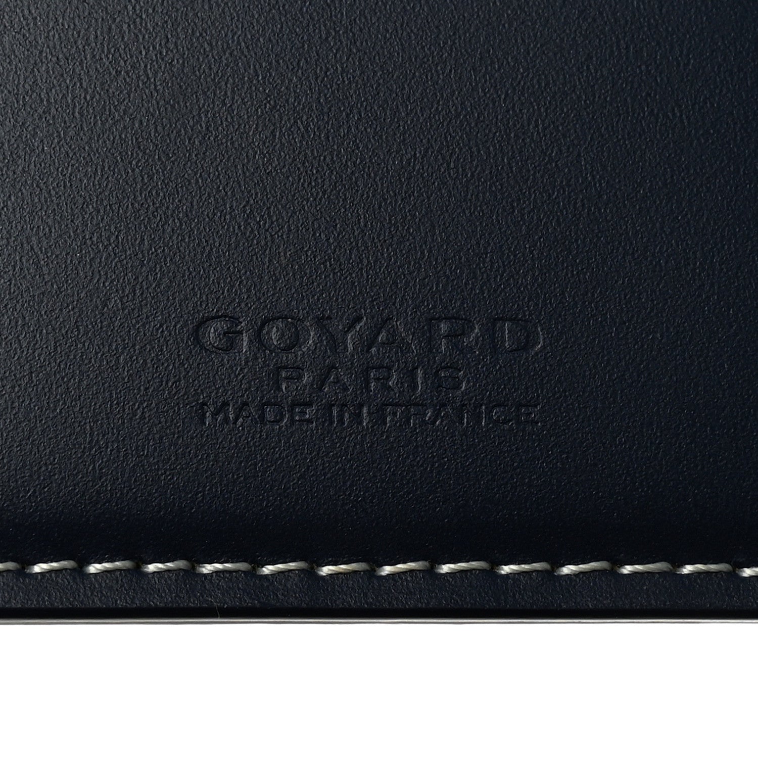 Goyard Goyardine Saint Pierre Card Holder Navy 6 of 7