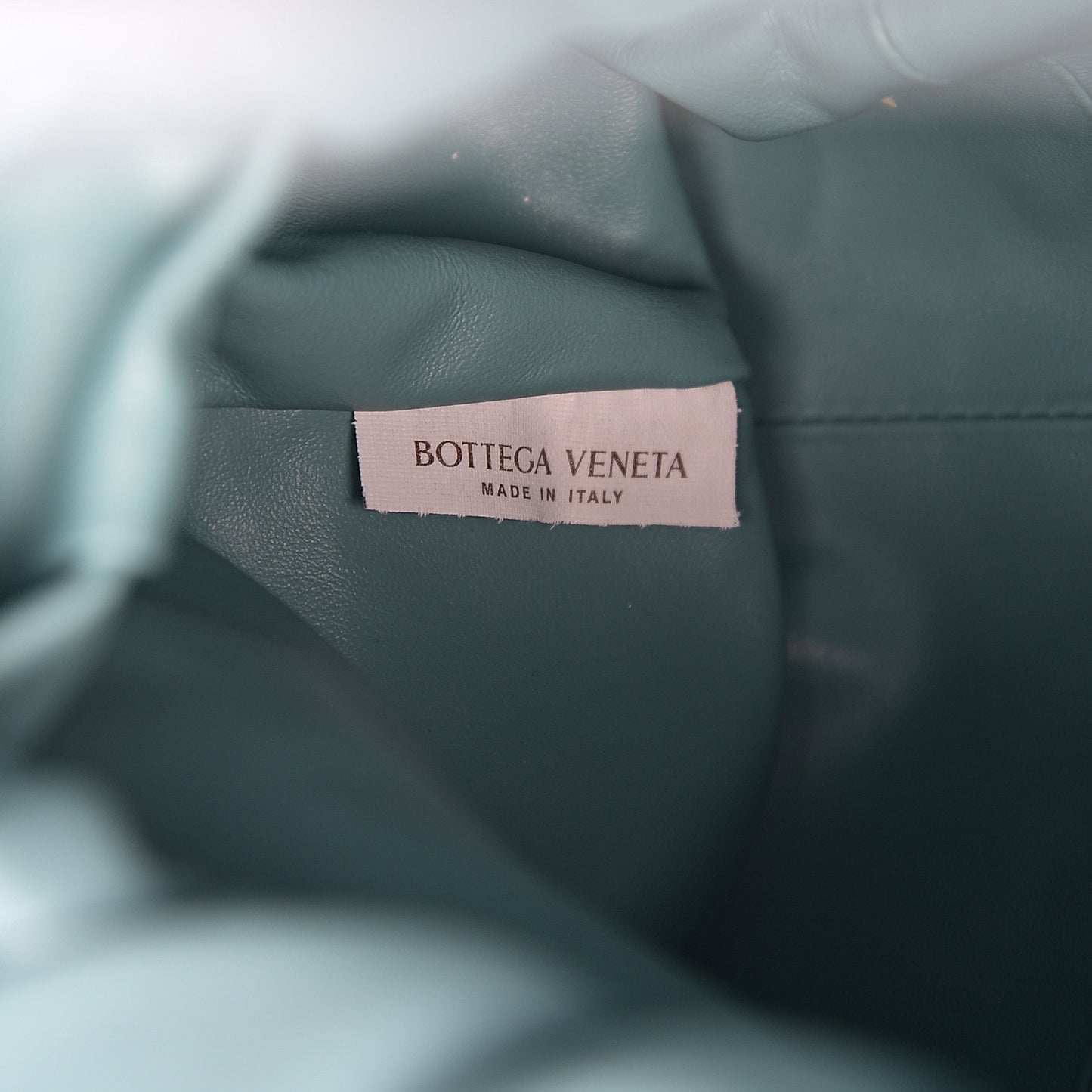 Smooth Butter Calfskin Small The Shoulder Pouch Linoleum