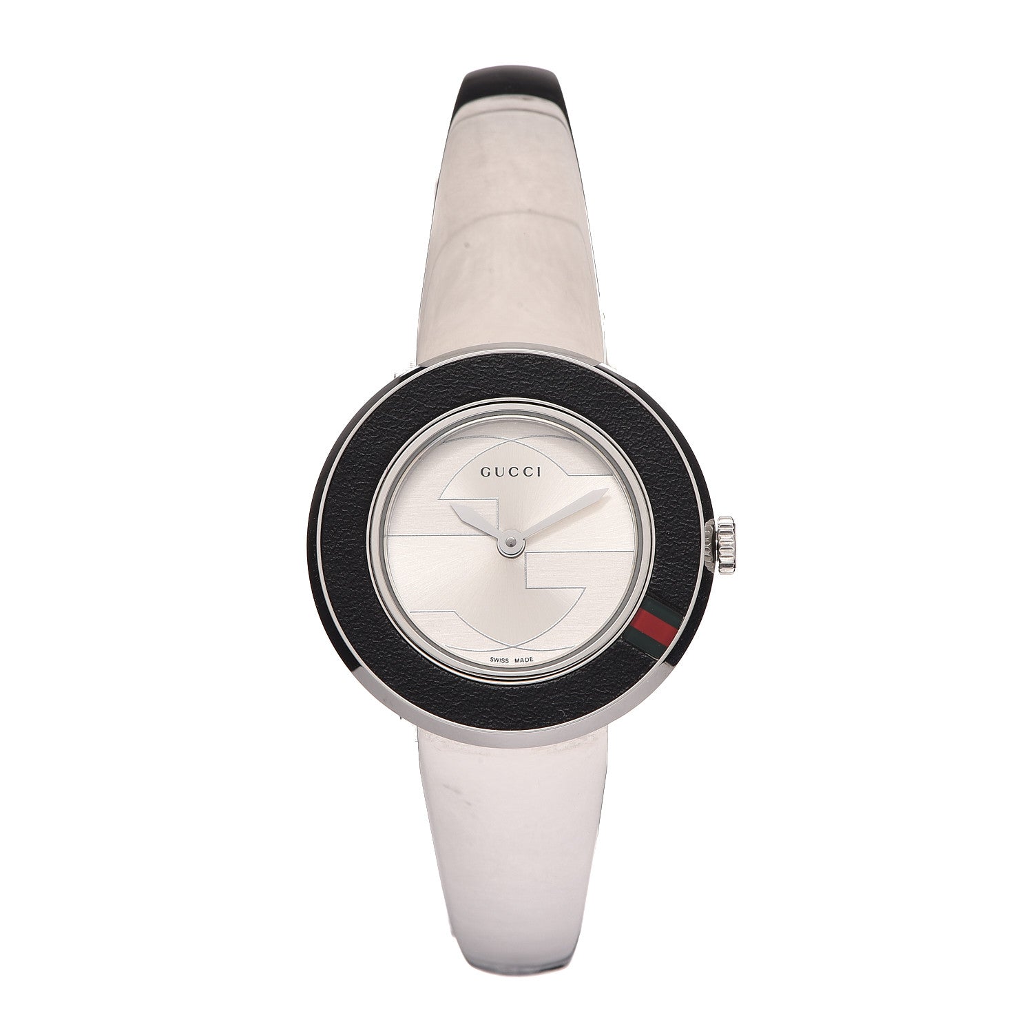 Gucci Stainless Steel 27mm U-Play Quartz Watch 1 of 8