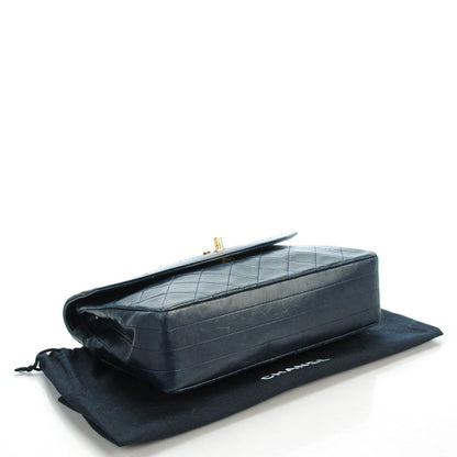 Chanel Lambskin Quilted Medium Single Flap Black 4 of 9
